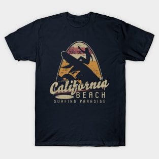 California Beach Surfing T-Shirt